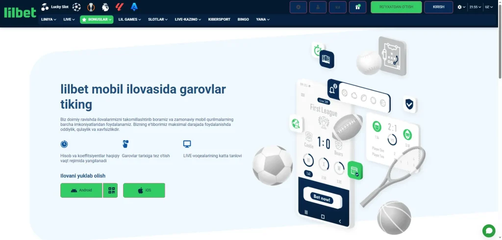 Lilbet ilovasini yuklab olish